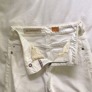 Anthropologie White Jeans